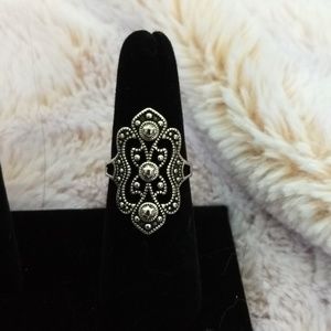 Vintage Oblong Ring